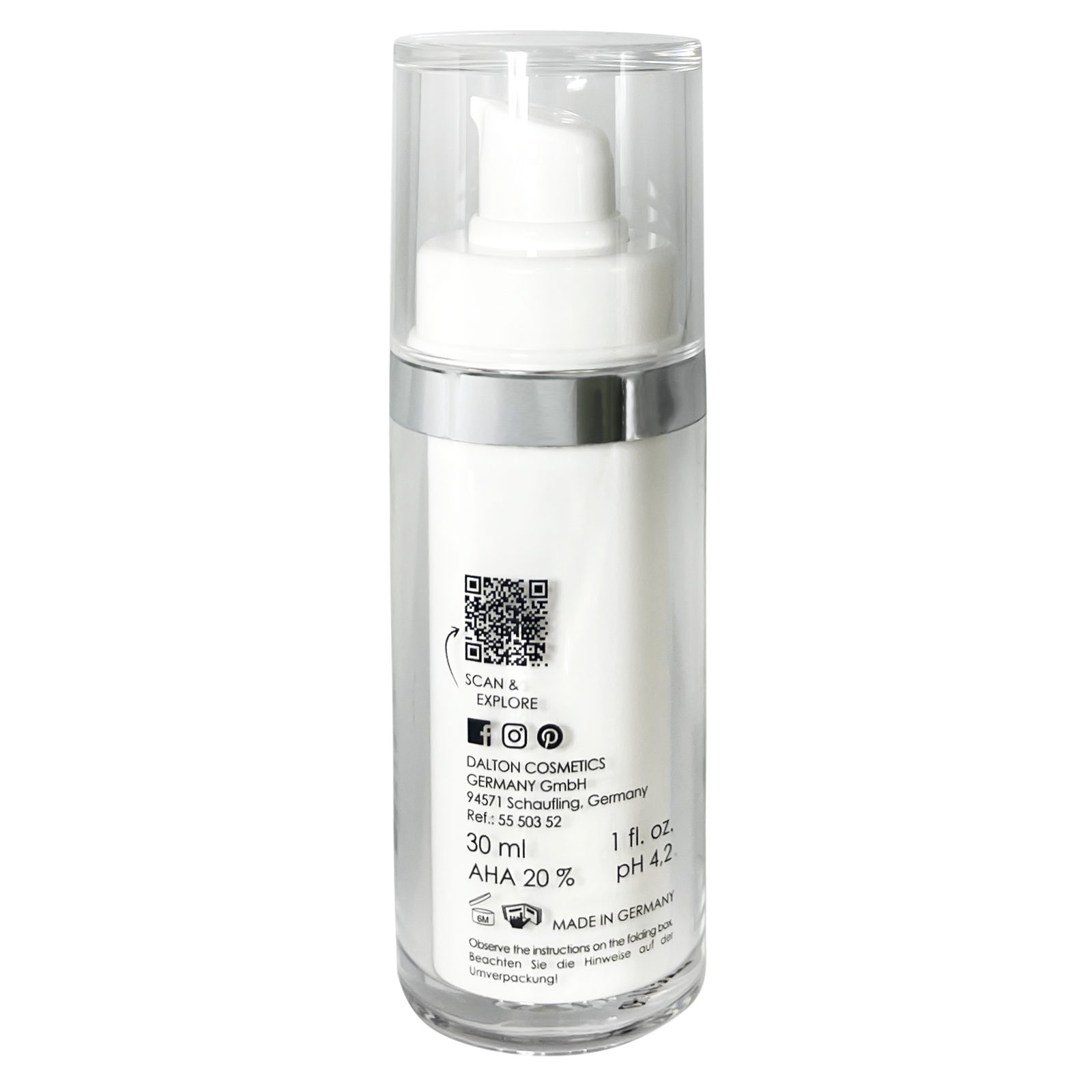 61e55df3da32bc36569bfad4_dalton-comfort-clean-aha-20-30-ml دالتون كومفورت كلين AHA 20% مقشر 30 مل - الصورة 2