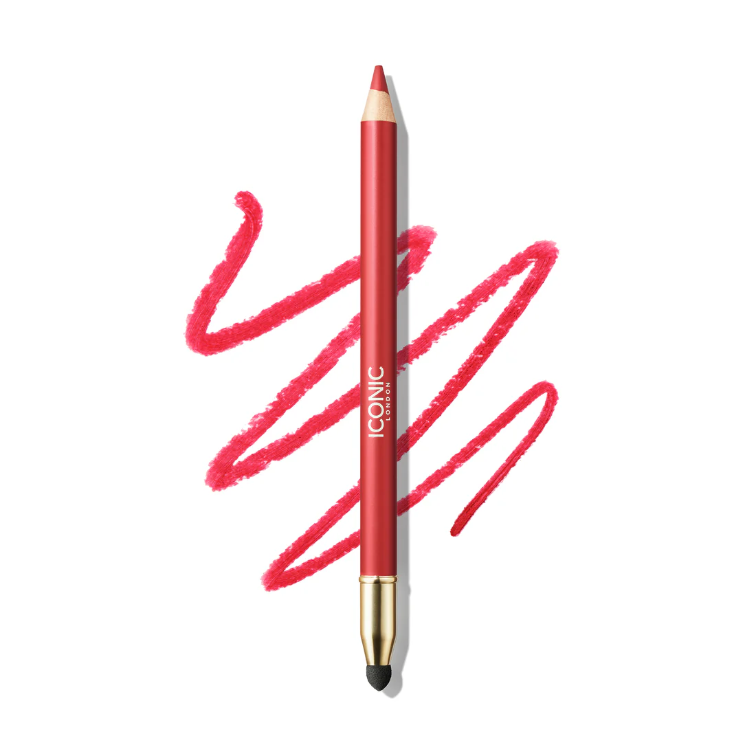 Iconic_Lip-Liner_Texture_Scandalous أيكونيك لندن - قلم تحديد الشفاه فولر بوت - غير مقيد - 1.028 جرام - الصورة 1