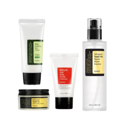 الباقة الروتينية للبشرة المختلطة والدهنية