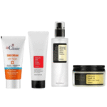 روتين البشرة المختلطة والبشرة الدهنية