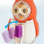 غطاء FLIPPER TB على شكل بومة + مؤقت