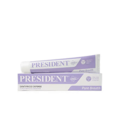 معجون أسنان بريزيدنت ديفينس بيور بريث 75 مل