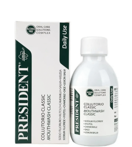 غسول الفم بريزيدنت كلاسيك للاستخدام اليومي 200 مل