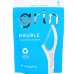 خيط تنظيف الأسنان المزدوج جرين دبل توايس بيك أزرق 75 قطعة