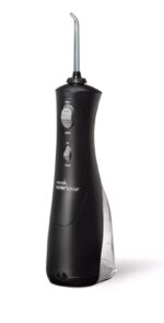 جهاز تنظيف الأسنان بالماء اللاسلكي ووتربيك بلس - أسود