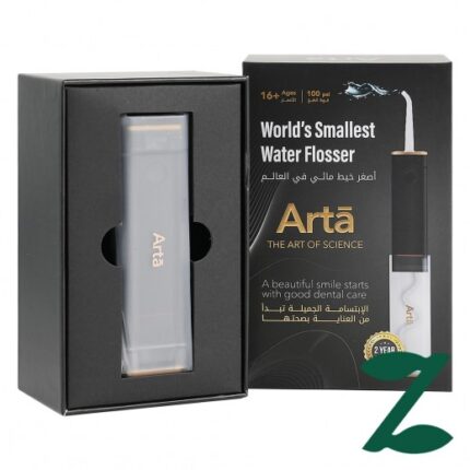 خيط تنظيف الأسنان المائي الصغير من ARTA - أسود