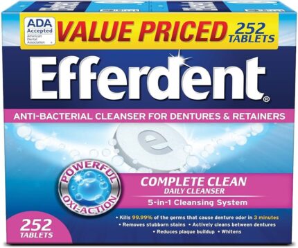 أقراص إفردنت أورج للأسنان الصناعية