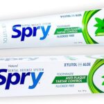 معجون أسنان سبراي بنكهة النعناع الخالي من الفلورايد