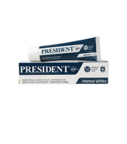 معجون أسنان بريزيدنت وايت بلس لإزالة البقع 30 مل