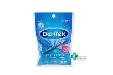 فرشاة أسنان دينتيك إيزي برائحة النعناع المنعشة، 16 قطعة